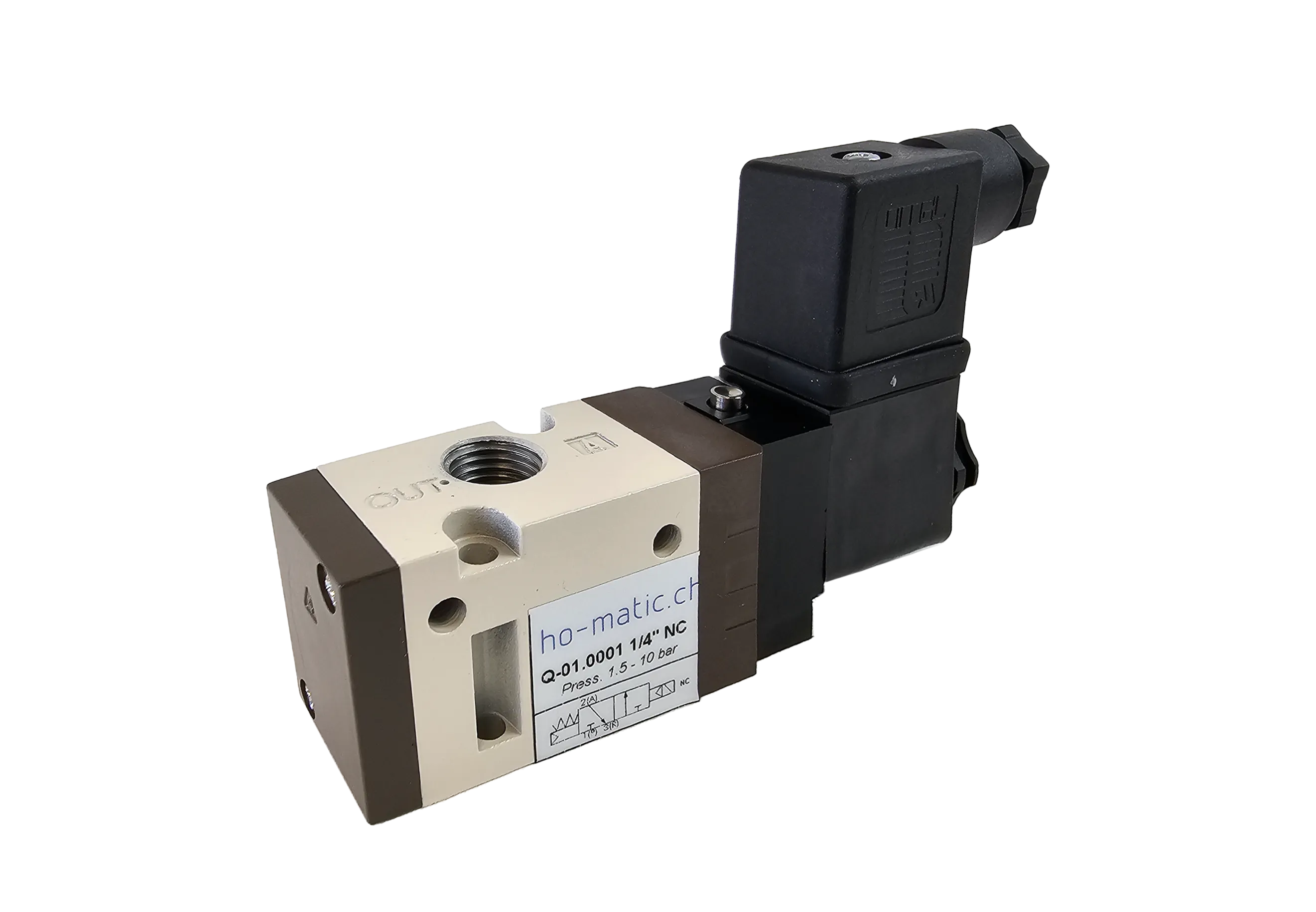 3/2 way solenoid valve